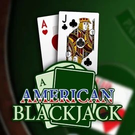 American Blackjack logo – Table Games by Habanero at Celsius Casino