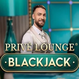 Privé Lounge Blackjack slot logo by Pragmatic Play at Celsius Casino