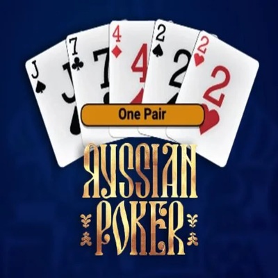 Russian Poker slot visual from OneTouch Games available on casinocelsius.eu.com