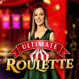 Ultimate Roulette online game logo by Ezugi on casinocelsius.eu.com